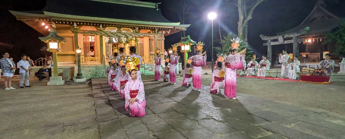 灯籠踊り保存会奉納行事